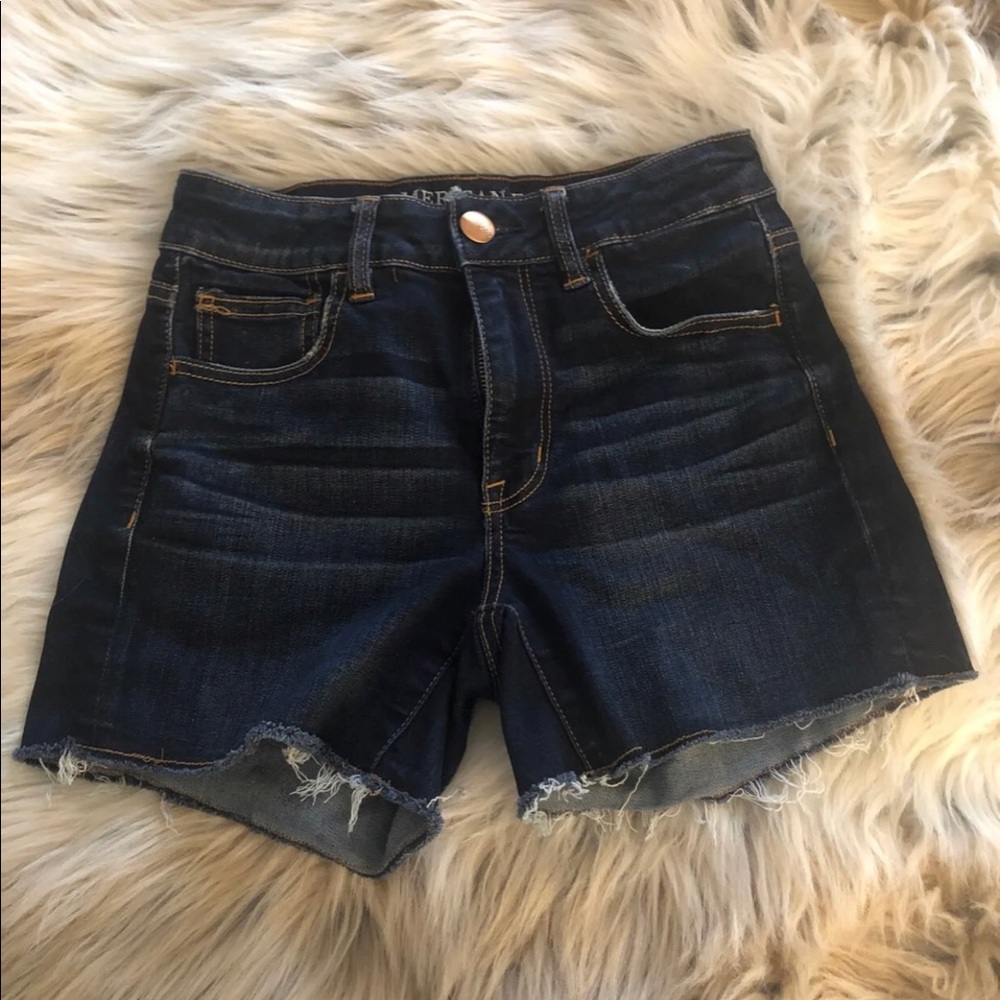 American Eagle super stretch jean shorts